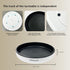 Lazy Susan Turntable,Non-Skid Lazy Susan Organizer for Cabinet,Refrigerator,Pantry,Kitchen,Bathroom Organization and Storage,Countertop,Under Sink...