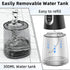 Water Flosser for Teeth Cleaner Rechargeable Oral Irrigator 4 Modes 300ML IPX7 Waterproof Powerful Battery Portable Water Dental Pick for Home Tra...