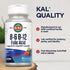 KAL Vitamin B-6, B-12 & Folic Acid Supplement, Heart Health, Energy & Red Blood Cell Support*, with Vitamin B12 Methylcobalamin & Folate, Natural ...