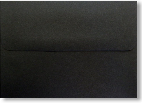Jet Black 25 Pack A6-70lb Envelopes (4-3/4 x 6-1/2) Envelopes for 4-1/2 x 6-1/4 for Invitations Announcements from The Envelope Gallery...