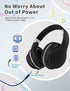 Bluetooth Kids Headphones,Wireless Kids Headphones Over Ear with Microphones,Stereo Sound,10H Playtime, Foldable&Adjustable Children Headphones,Bl...
