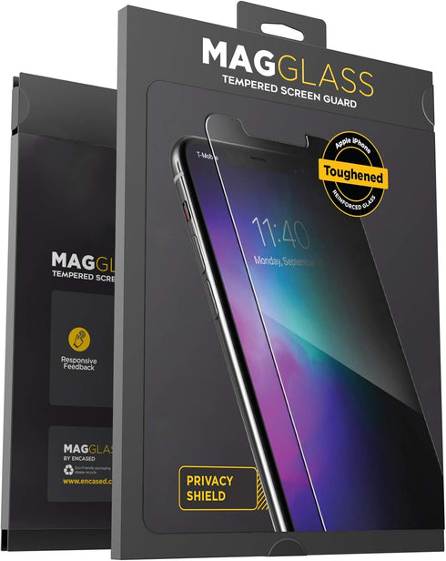 magglass Privacy Screen Protector Designed for iPhone 11 - Anti Spy Fingerprint Resistant Tempered Glass Display Guard (Case Compatible)...