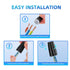 40PCS Waterproof Outdoor Wire Electrical Connectors,Sealant Twist Nuts Caps Cable Terminal Connector Gel for Landscape Light, Building Application...