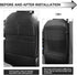 2PCS Back Seat Protector for Car, Quality Car Kick Mats, Waterproof Car Seat Protection from Dirt, Vehicle Back Seat Kids Safety Accessories, Univ...