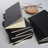 TWONE Pocket Notebook, 12 Pack Thin Cover Small Notebook for Taking Notes, Plain Paper, 30 Sheets, 3-1/2” x 5-1/2”, Black Cover...
