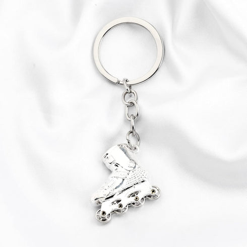 BNQL Roller Skate Gifts Keychain Roller Skating Gifts Roller Skater Gift for Skating Lover Team Gifts Roller Skates Key ring (roller skate keychai...