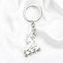 BNQL Roller Skate Gifts Keychain Roller Skating Gifts Roller Skater Gift for Skating Lover Team Gifts Roller Skates Key ring (roller skate keychai...