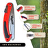 Hardware Folding Tree Saw 8" Hand Pruning Saw for Gardening as Bone saw for Hunting, Survival Saw for Camping Wood/Tree Cutter, Limb Saw Bushcraft...