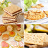 10 PCS Plaque Frame Cookie Cutters Set Fondant Tiles Biscuit Cutter Molds for Cookie Fruit Shapes...