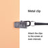 Backdrop Background Clips Holder for Photo Video Studio, 12 Pack, Black...