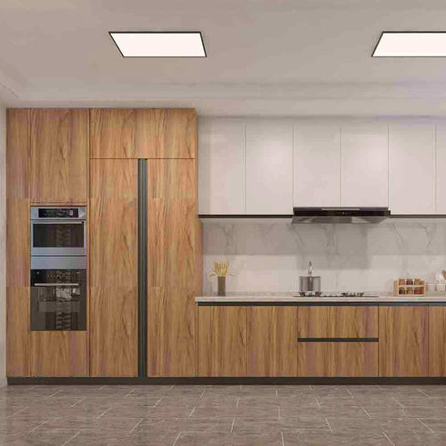 COSNIGHT Wood Grain Contact Paper Peel and Stick Wallpaper Self Adhesive Wall Paper for Countertop Drawer Shelf Liner Cabinet Easy to Clean 15.7In...