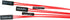 NOYITO Motherboard Extension Cable Set 22AWG Silver Plated Cable Gold-plated Plug Power SW POWER LED HDD LED RESET SW Four Kinds Extension Cable f...