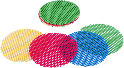 Super Z Outlet 12 Pack Multi-Purpose Manual Jar Gripper Pad Rounds, Bottle Openers, Blue/Green/Red/Yellow...