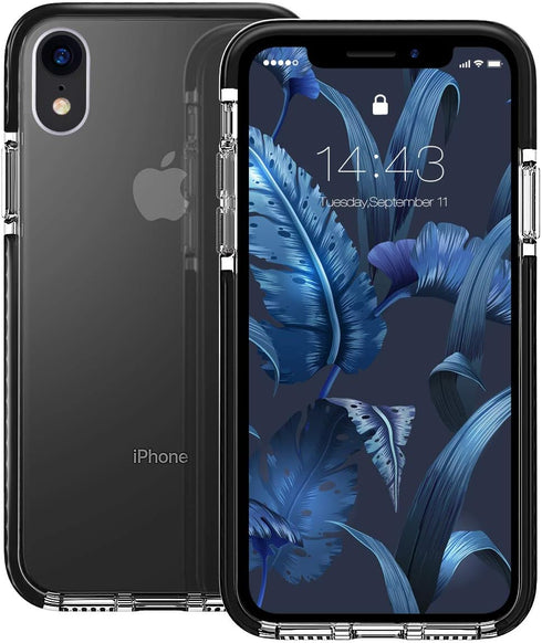 MATEPROX Compatible with iPhone XR Case Clear Thin Slim Anti-Yellow Anti-Slippery Anti-Scratches Cover Shockproof Bumper Case for iPhone XR 6.1''(...