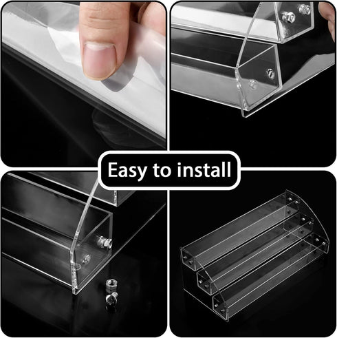 3 Layers Acrylic Paint Organizer Paint Holder Perfect for Craft Hobby Paint Storage, Acrylic Paint Storage, Craft Paint Storage, Paint Rack for 2 ...
