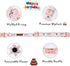 Elegant little tail Birthday Dog Collar, Cute Detachable Dog Collar with Flower, Gift Pet Collar Adjustable Dog Collar for Small Dog...