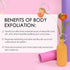 Evridwear Exfoliating Bath Sponge, Daily Skincare Body Scrubbers Loofah Shower Pads with Strap for Body Cleansing, Dead Skin Cell Remover, 3 Count...