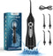 Mornwell Water Dental Flosser Teeth Pick, Portable Cordless Water Flossers Oral Irrigator 300ML Water Tank Rechargeable Home Travel Lrrigation Cle...