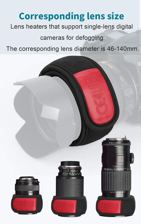 Lens Heater?LOSHARP Dew Heater for Camera Lens USB Lens Heater Warmer for Heating and defogging of Camera and Observation Mirror in Extremely Cold...