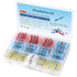 180 Pcs Solder Seal Wire Connectors,Electrical Connectors Heat Shrink Wire Connectors Waterproof Wire Connectors-Insulated Electrical for Marine A...