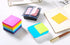 (8 Pack) Pop-up Sticky Notes 3x3 Inches, 8 Bright Colors Super Sticky Notes, Clean Removal, Recyclable, 84 Sheets/pad...