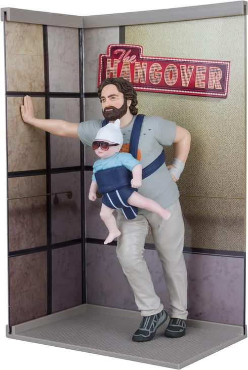 McFarlane Toys - WB 100: Alan Garner (The Hangover) Movie Maniacs 6in Posed Figure...