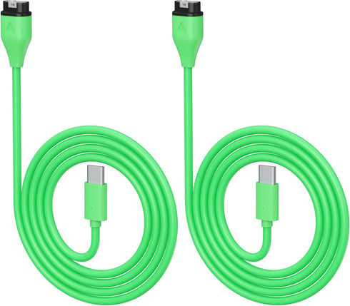 AWINNER Compatible with Garmin Watch Charger Cable (USB C - 2 Pack)......