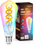 DiCUNO Smart Edison Bulb ST64, Color Changing WiFi Smart Light Bulb, Vinatge ST21 Filament Bulb Work with Alexa & Google, Dimmable with App, 50 Wa...