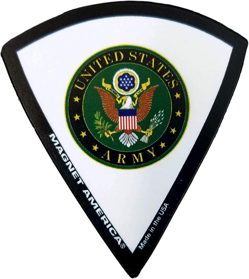 United States Army 2 in 1 Ribbon Magnet, Made in USA...