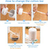 40 Pieces Humidifier Filter Cotton Refill Travel Mini Humidifier Filters Sticks Car Humidifier Replacement Parts for Portable Personal USB Powered...