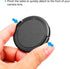 PATIKIL 52mm Lens Cap, 5 Pack Sides Pinch Snap Camera Lens Cover for Front Lens with Cloth, Suitable for 52mm Thread Universal DSLR Lenses for Nik...