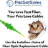 SC/APC Fiber Optic Internet Cable 65ft - 20M SCAPC Simplex Single Mode Cable & Connector - Replacement Fiber Patch Cable or Optical Cable Extensio...