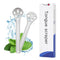 2-Piece Tongue Scraper for Adults, Metal Tongue Scrapers for Oral Care, Professional Tongue Cleaner for Tongue Care, Reduce Bad Breath and Fresh B...