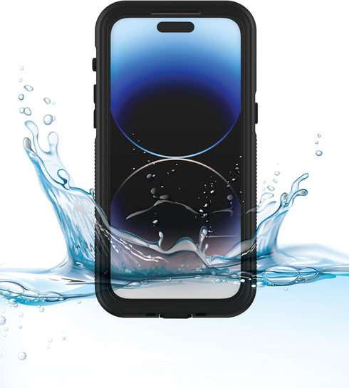 Body Glove Tidal Waterproof Case with Magsafe for iPhone 14 Pro - Black/Clear...