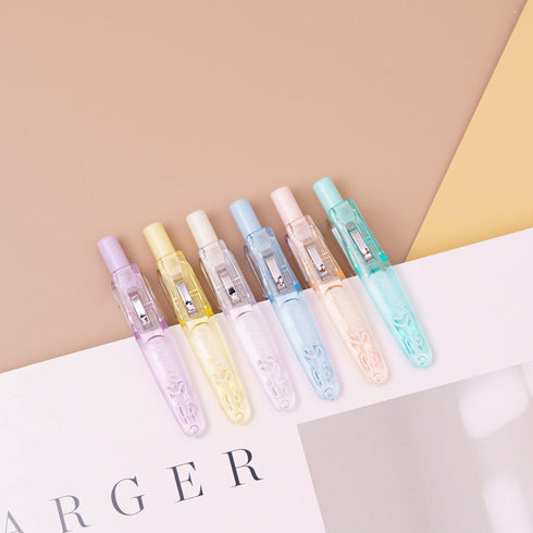 6 Pcs Kawaii Pens Anime Kitty Pen Merchandise Black Ink 0.5mm Ballpoint Pens Cat Office School Supplies for Girls Women Press Gel Pen...