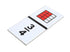 LEARNING ADVANTAGE The Original Fraction Dominoes - 49 Dominoes - Math Manipulative for Kids - Equate, Add and Subtract Fractions...