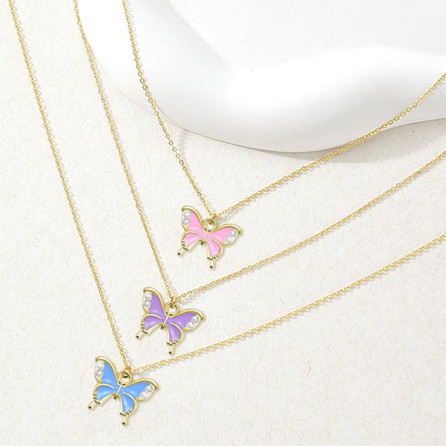 60 Pieces Rhinestones Colorful Butterfly Charm Alloy Enamel Pendants for DIY Mexican Bracelet Necklace Earring Jewelry Making Supplies...