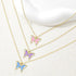 60 Pieces Rhinestones Colorful Butterfly Charm Alloy Enamel Pendants for DIY Mexican Bracelet Necklace Earring Jewelry Making Supplies...