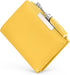 Small Wallet for Women, Leather Compact Bifold Womens Wallet with Zipper Coin Purse (Tasseled Zipper, Yellow)...