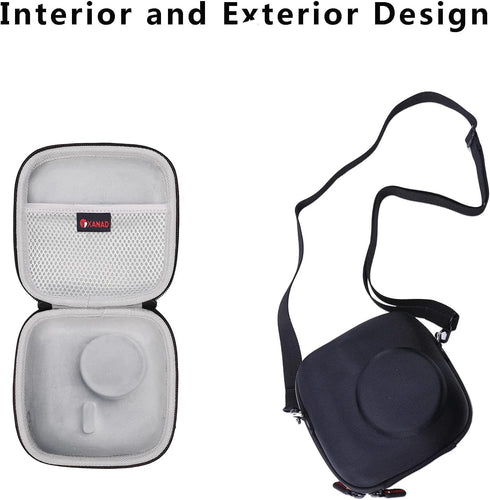 XANAD Hard Case for Fujifilm Instax Mini 12 / Mini 11 / Mini 10 / Mini 9 / Mini 8 / Mini 7 and for Fujifilm Instax Mini 99 Instant Camera (with Sh...
