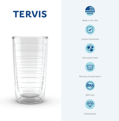 Tervis Coca-Cola - Diet Coke Insulated Tumbler with Wrap, 24oz, Clear...