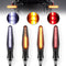 LivTee Super Bright 4PCS Motorcycle Indicators Flowing Turn Signal Brake Lights & Daytime Running Lights 12V for Motorbike Scooter Quad Cruiser Of...