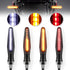 LivTee Super Bright 4PCS Motorcycle Indicators Flowing Turn Signal Brake Lights & Daytime Running Lights 12V for Motorbike Scooter Quad Cruiser Of...