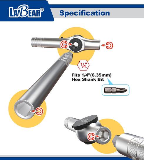 LABEAR-Multi-Function Cycling Bicycle Multitool Repair Kits - Bike Tool Set - Great for Mountain & Road Bikes - Use as Screwdriver or Wrench...