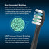 6 Pack Toothbrush Replacement Heads Compatible with WaterPik Sonic Fusion 2.0, FitMount Flossing Brush Head Fit for Water-Pic SF-01 SF-02 and 2.0 ...