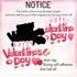 Whaline 12Pcs Valentine's Day Refrigerator Magnets Love Heart Cute Pink Gnome Rose Magnetic Stickers Romantic Garage Magnet for Car Mailbox Metal ...