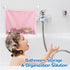 2Pcs Mesh Bath Toy Organizer Bags with Suckers & Hooks, Bathtub Toy Holder, Bath Toy Storage Net Bags for Toddlers & Kids Bathroom Storage...