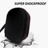 Protective Case for JBL Clip 4 Speaker, Portable Travel Carrying Bag with EVA Hard Shell Cover - (Black Case and Inside Grey)...