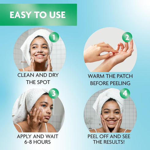 Pimple Patches for Face | Hydrocolloid Acne Patches for Face | Invisible Pimple Patch | Zit Patches for Face | Acne Patch | Zit Stickers | Acne Do...