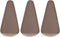 3 Pack PU Leather Scissors Sheath - Scissors Safety Sheath Bag Craft Portable Storage Holder, Apply to Embroidery Scissors (4 Inch, Dark Brown)...